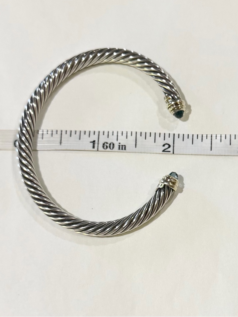 ❤️ David Yurman 5mm Classic Cable Bracelet - Picture 8 of 9